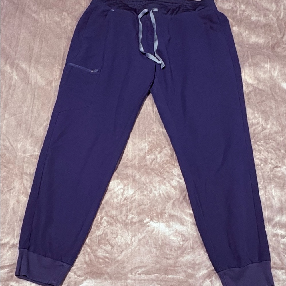 Figs Navy Blue Jogger Pants